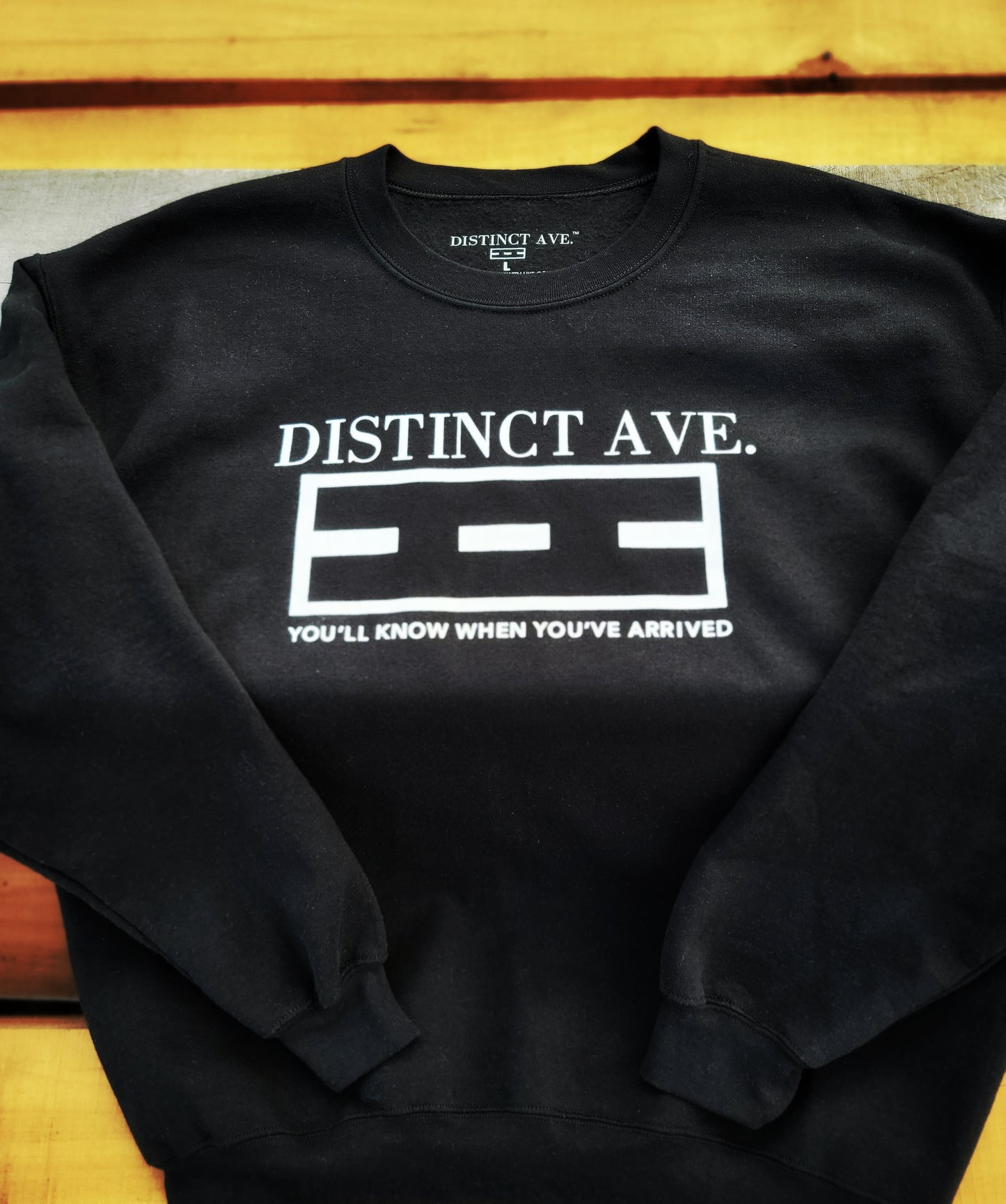 D.A logo Crewneck Sweater