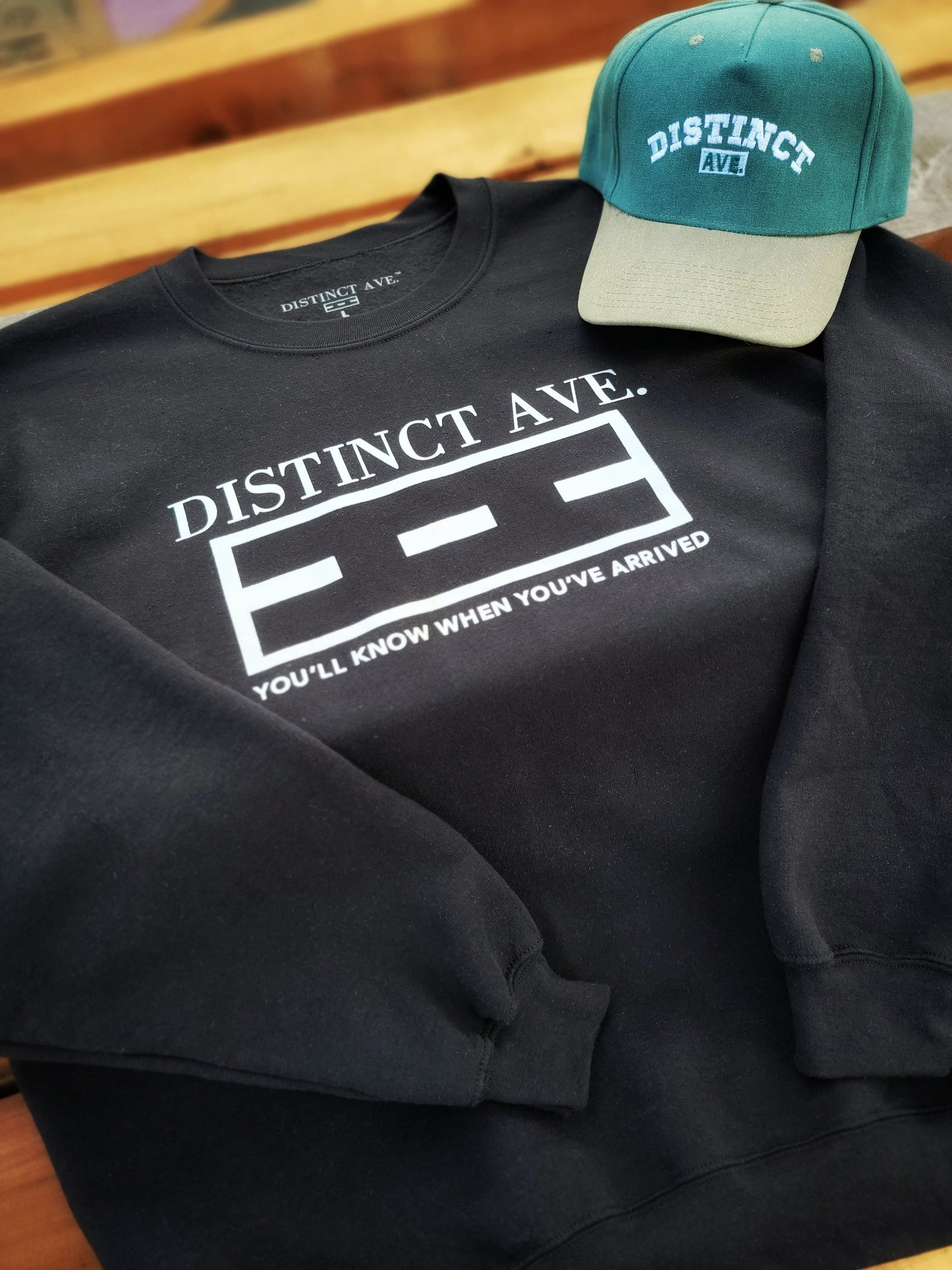 D.A logo Crewneck Sweater