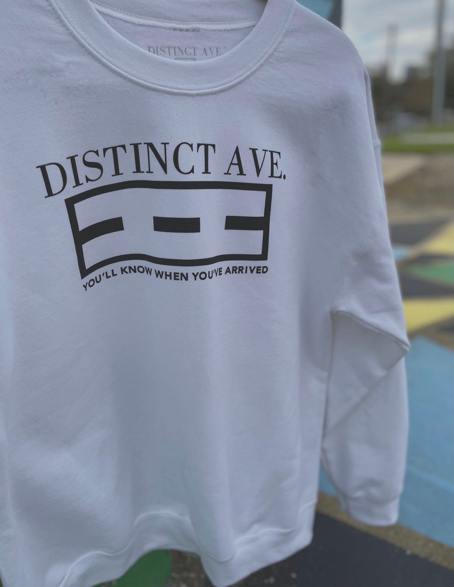 D.A logo Crewneck Sweater