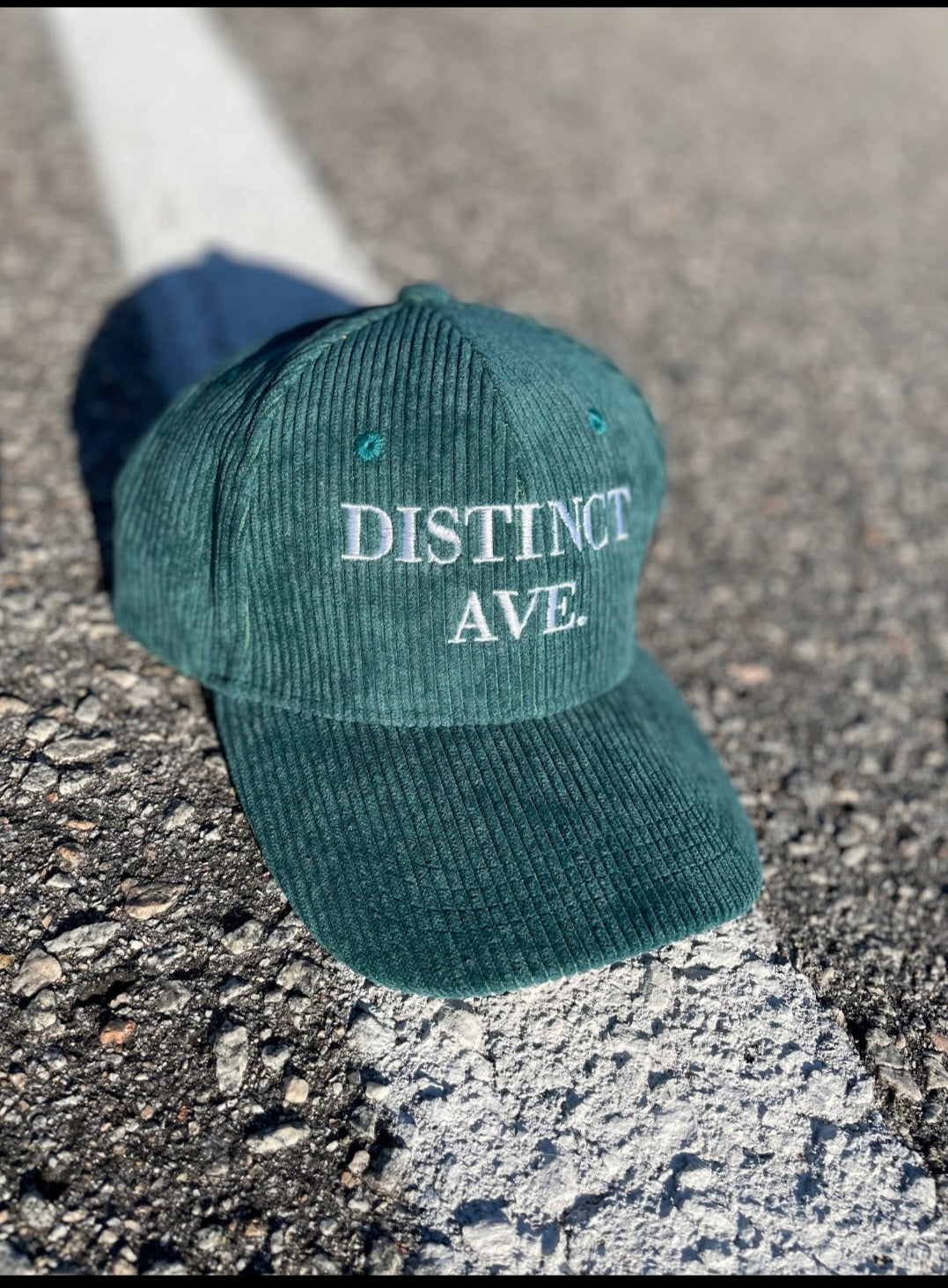 Evergreen Corduroy Logo Cap