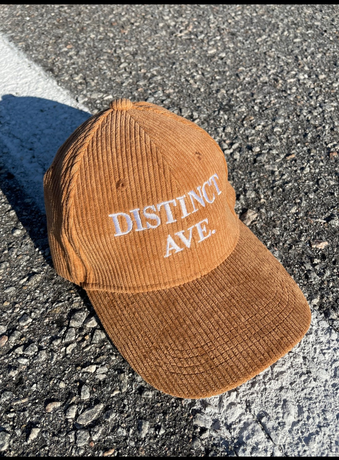 Tan Corduroy Logo Cap