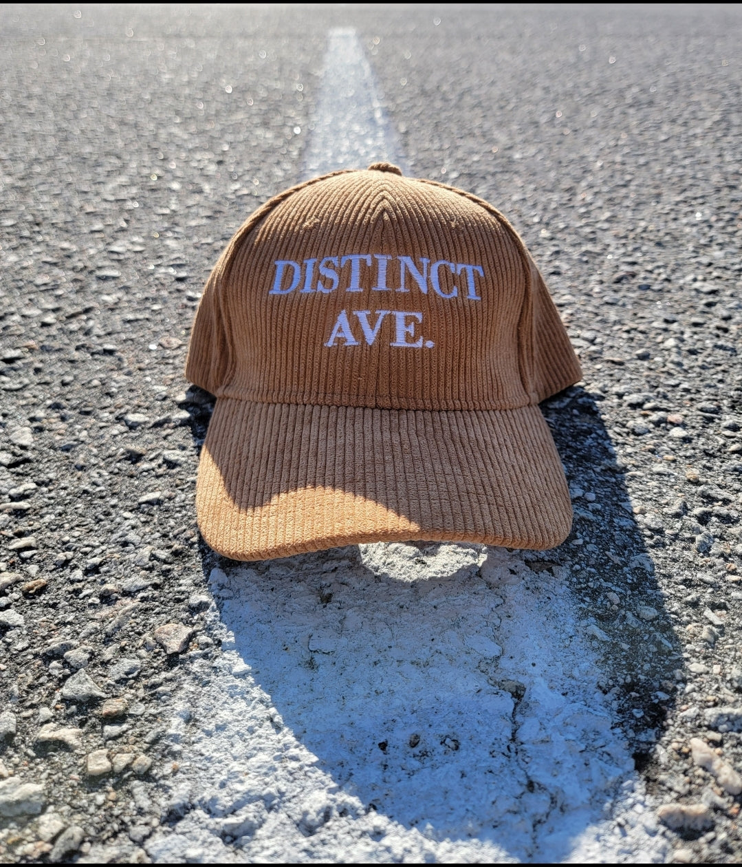 Tan Corduroy Logo Cap